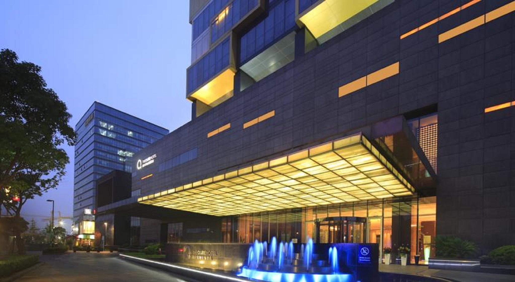The Qube Hotel Shanghai -Close To Pudong International Airport And Disney Land מראה חיצוני תמונה