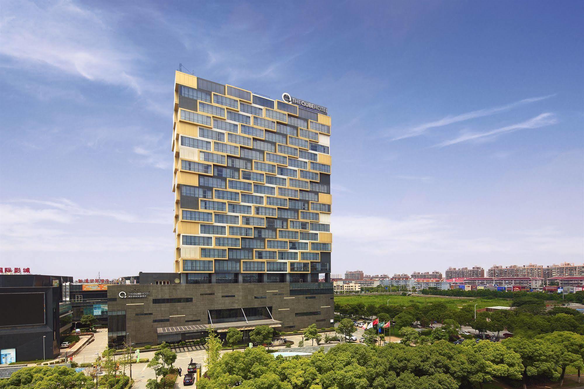 The Qube Hotel Shanghai -Close To Pudong International Airport And Disney Land מראה חיצוני תמונה